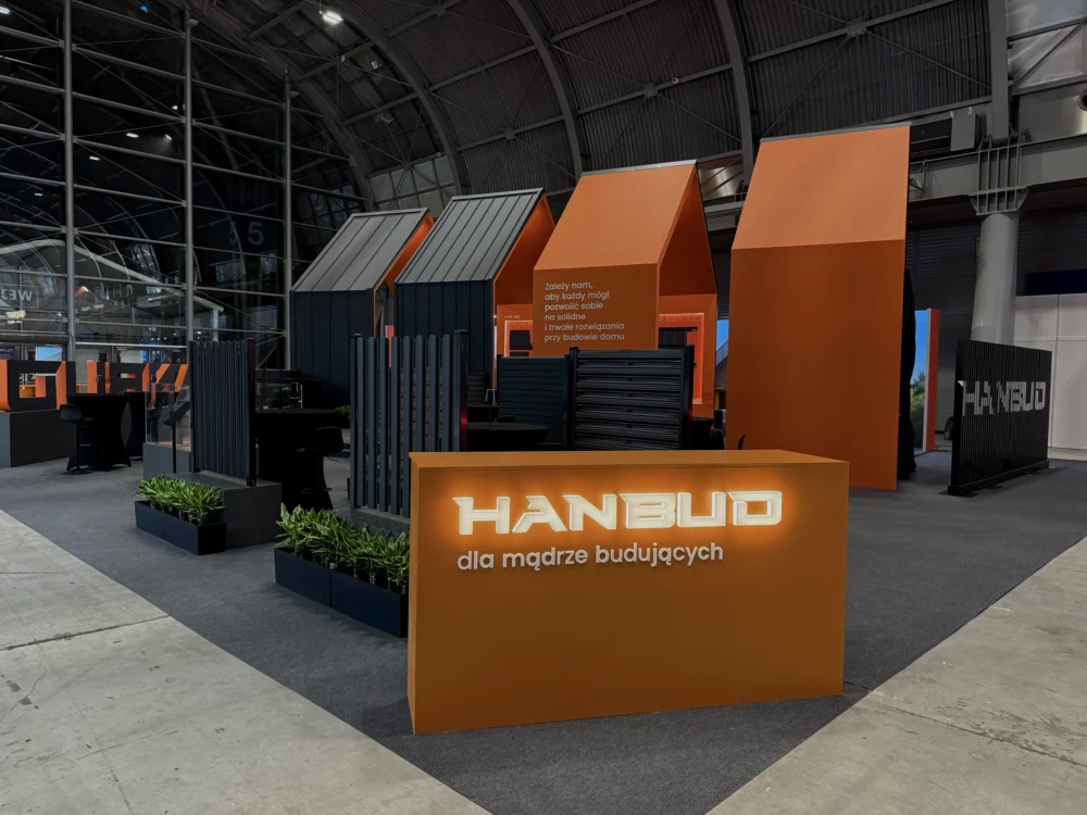 HANBUD. Imponujące stoisko na pierwszy udział w targach