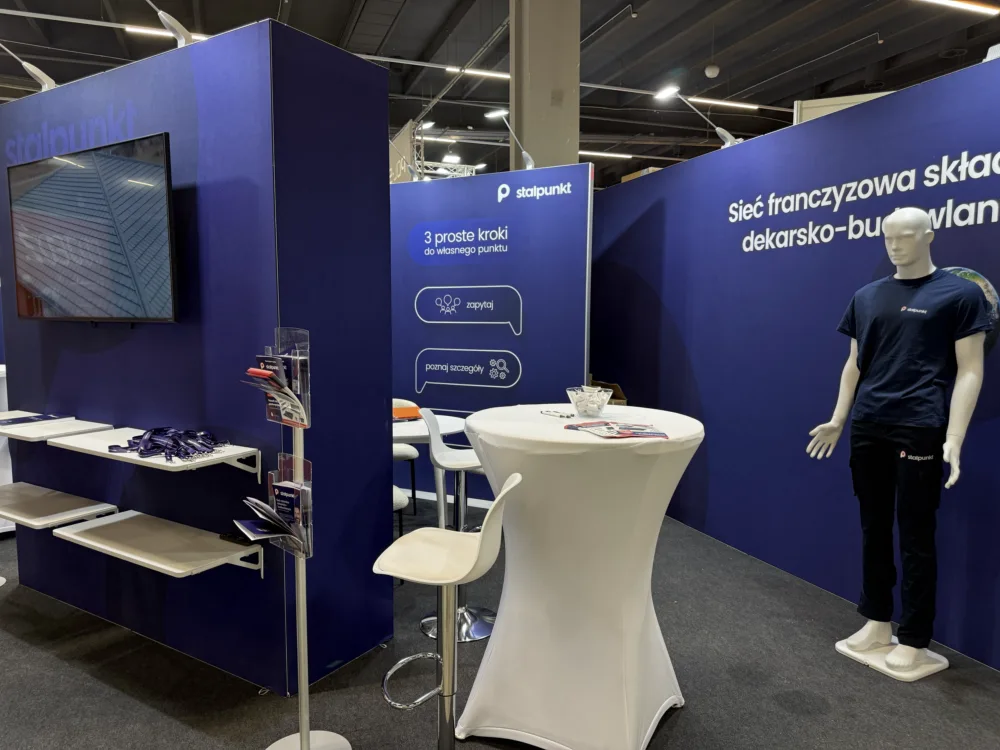STALPUNKT. Proste i funkcjonalne stoisko do pozyskiwania partnerów