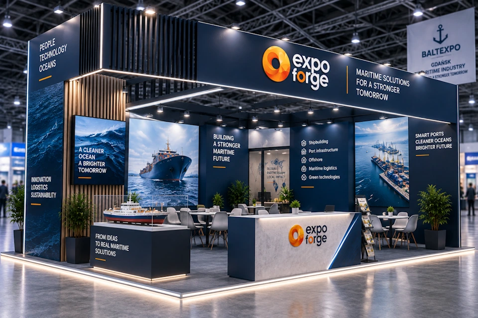 Stoisko targowe na BALTEXPO Gdańsk