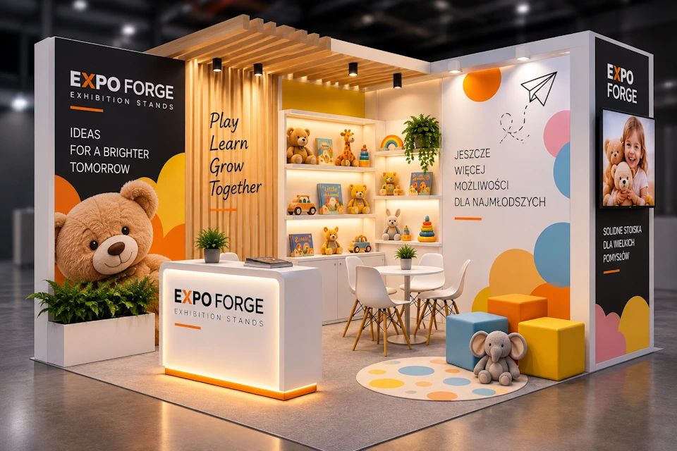 Stoisko targowe na KIDS’ TIME Kielce