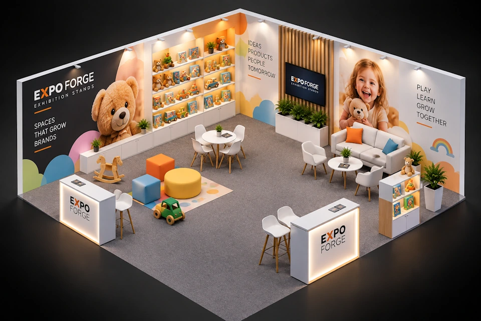 Stoisko targowe na KIDS’ TIME Kielce
