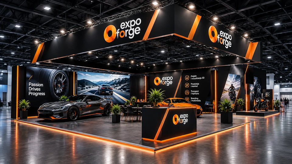 Stoisko targowe na TUNING SHOW EXPO w Krakowie