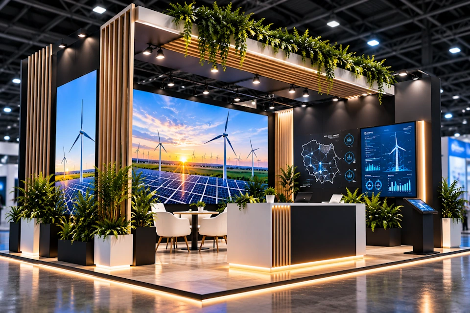 Stoisko targowe na PowerConnect w Gdańsku