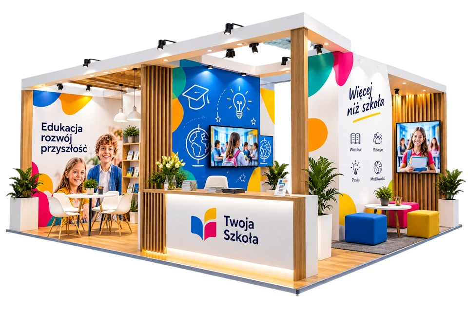 Stoisko targowe na Wrocław Schools Expo
