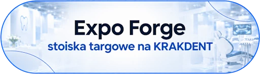 Stoiska targowe na KRAKDENT
