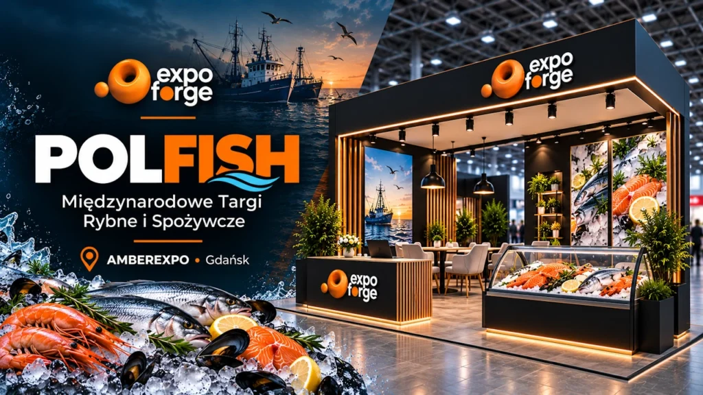 Stoisko targowe na POLFISH Gdańsk