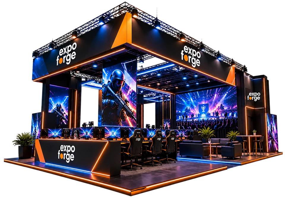 Stoisko i strefa marki na Intel Extreme Masters