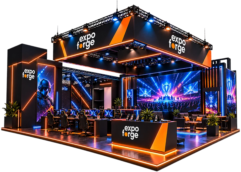 Stoisko i strefa marki na Intel Extreme Masters