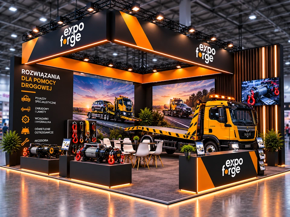 Stoisko targowe na HOL-EXPO w Kielcach