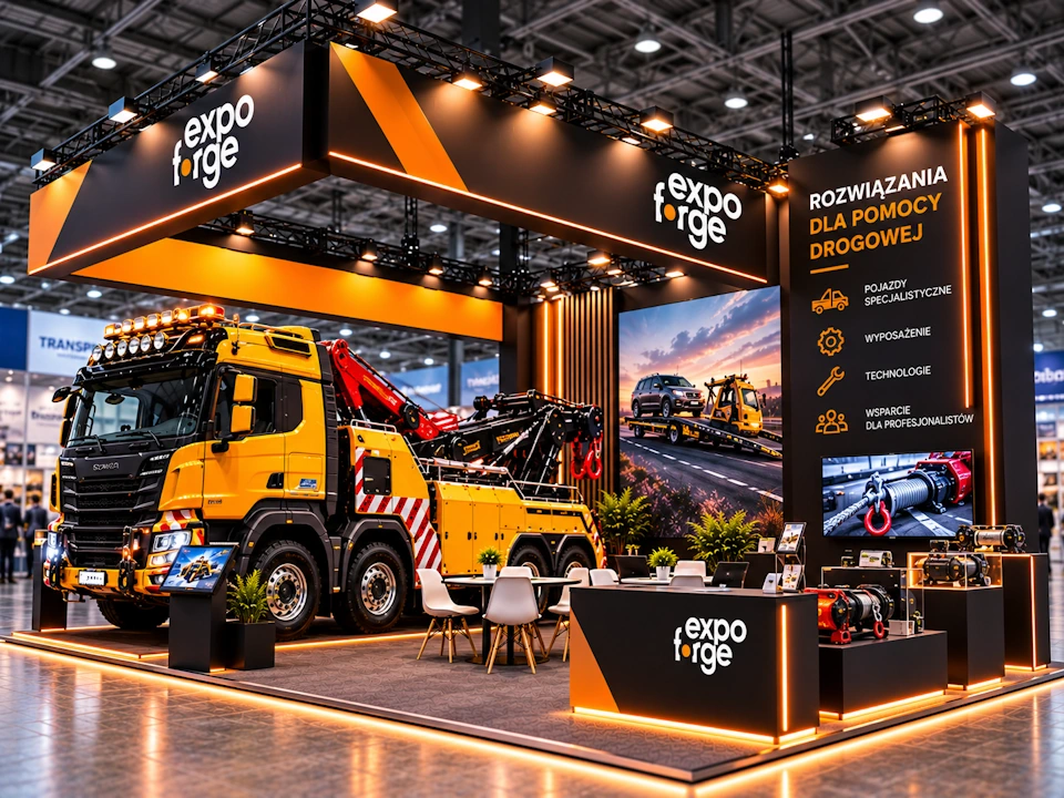Stoisko targowe na HOL-EXPO w Kielcach