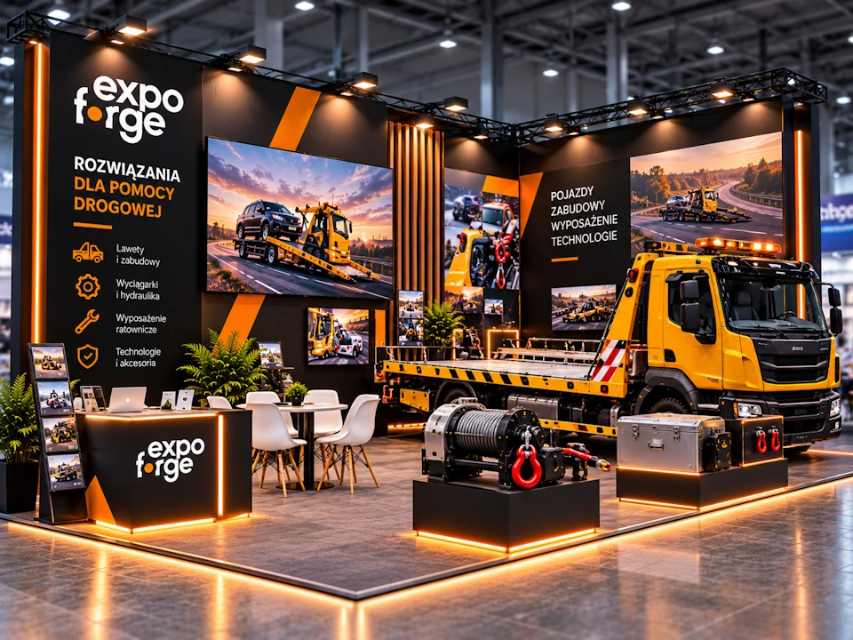 Stoisko targowe na HOL-EXPO w Kielcach