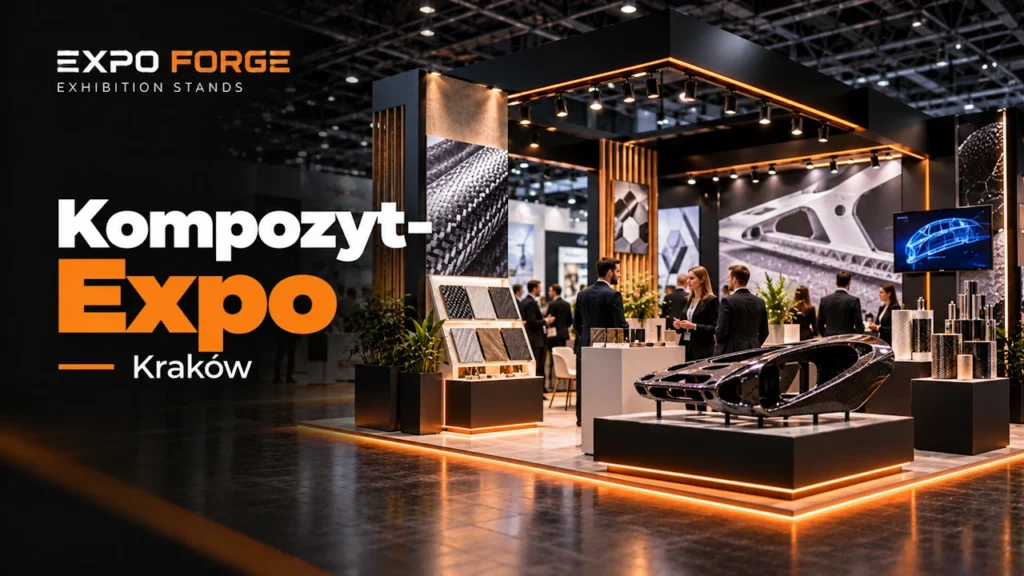 Stoisko targowe na KOMPOZYT-EXPO w Krakowie