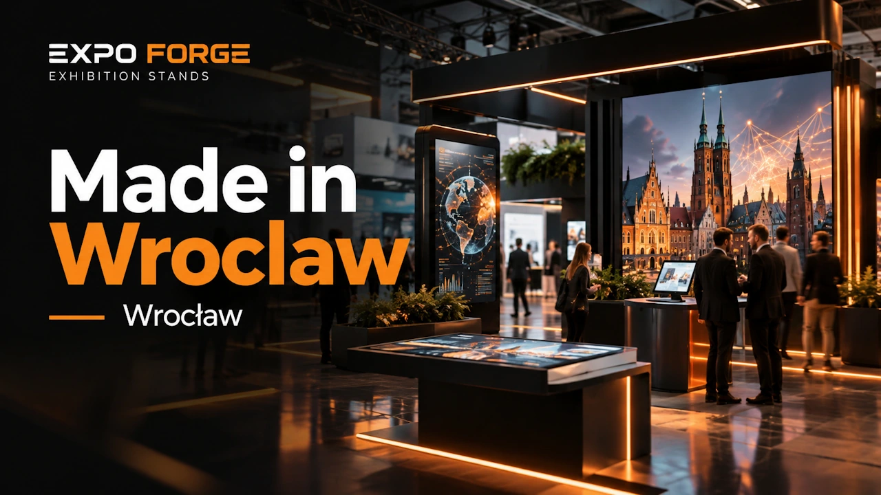Trade booth at Made in Wroclaw