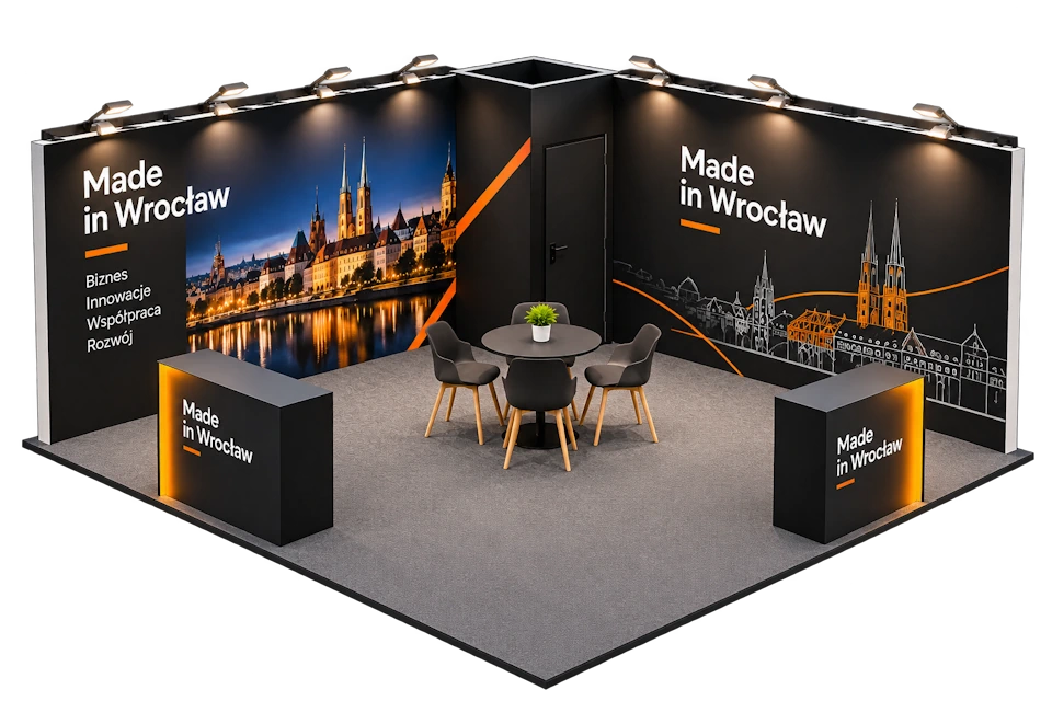 Stoisko targowe na Made in Wroclaw
