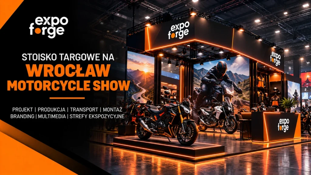 Stoisko targowe na Wrocław Motorcycle Show