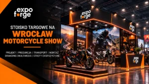 Stoisko targowe na Wrocław Motorcycle Show