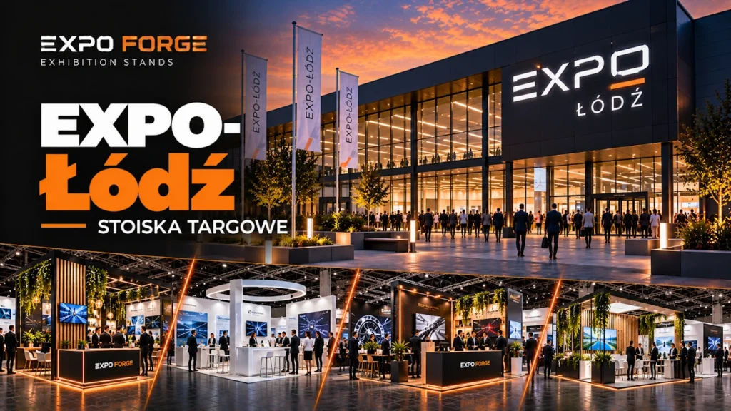 Stoiska targowe EXPO-Łódź – projektowanie i zabudowa