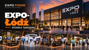 Stoiska targowe EXPO-Łódź – projektowanie i zabudowa