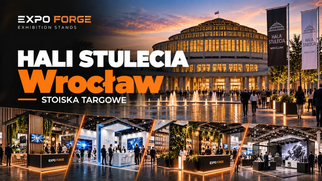 Stoiska targowe Hala Stulecia Wrocław. Projektowanie i zabudowa