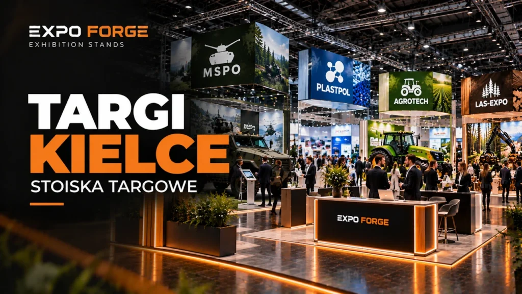 Stoiska targowe Targi Kielce. Projektowanie i zabudowa.