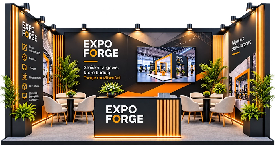 Stoiska targowe Targi Kielce. Projektowanie i zabudowa.