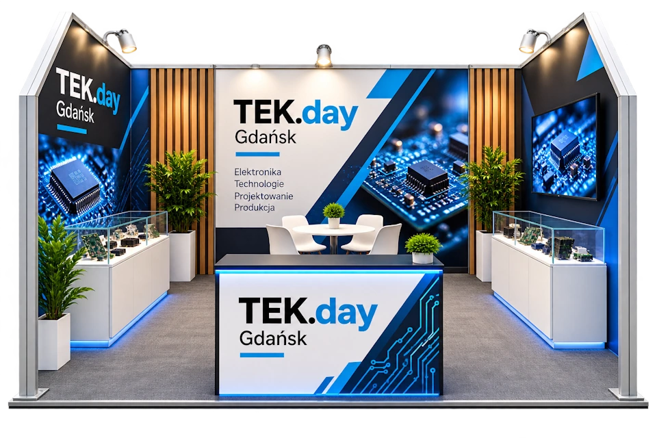 Stoisko targowe na TEK.day Gdańsk